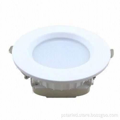 9W LED downlight, CE-/RoHs-certified, 105mm cut hole, 120 degrees